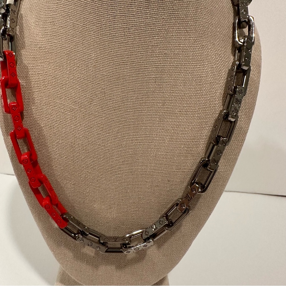 🤩🤩 LV 🤩🤩 Mens Monogram Chain Necklace NEW